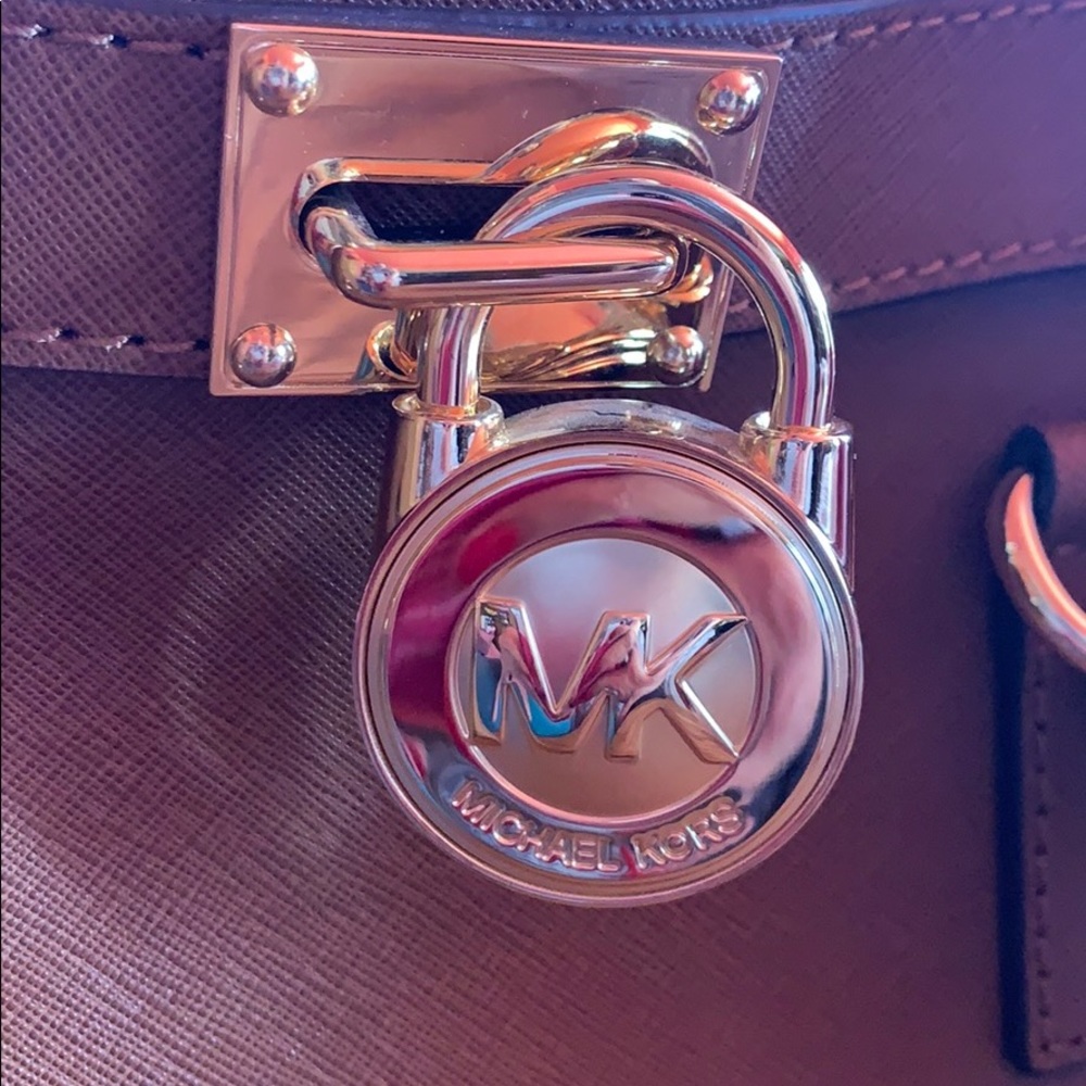 MK brown purse